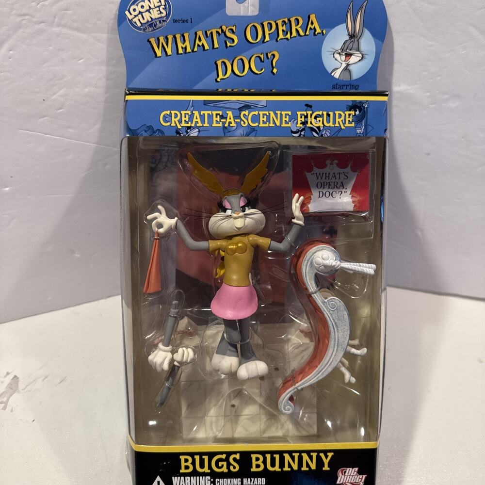 DC Direct Looney Tunes Series 1 Bugs Bunny What’s Opera Doc? Boxed Figure
